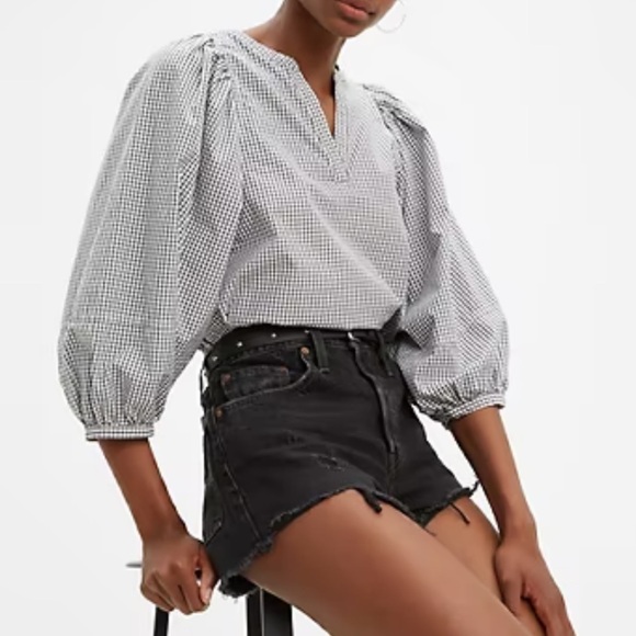 501® levis ORIGINAL HIGH RISE WOMEN'S SHORTS - Picture 2 of 9